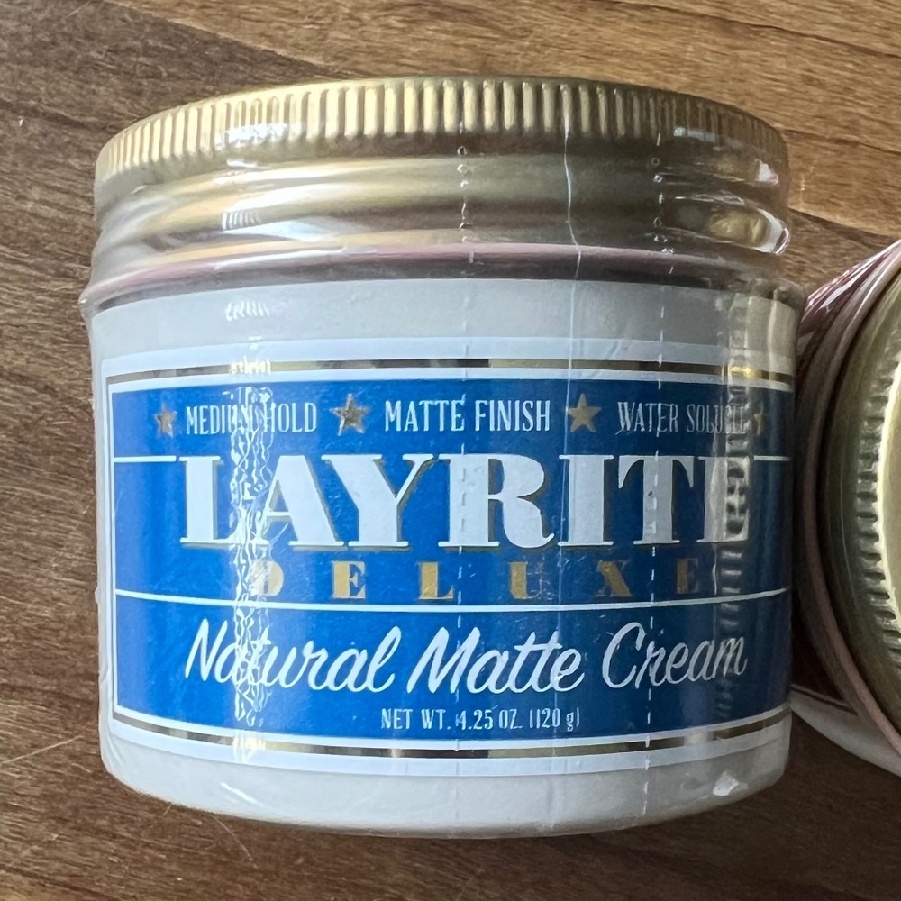 Layrite Natural Matte Cream - 4.25 oz